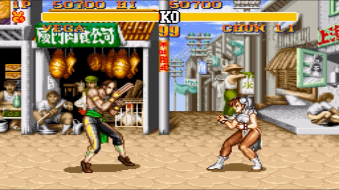 Street Fighter II Turbo [SNES] - play as Vega