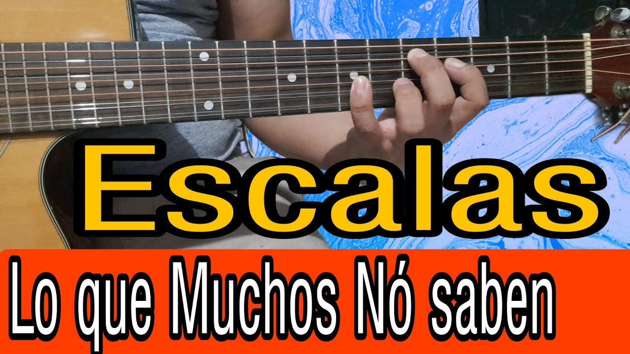 🚨Así Aprendi Todas las Escalas de Guitarra de Forma ¡FÁCIL!