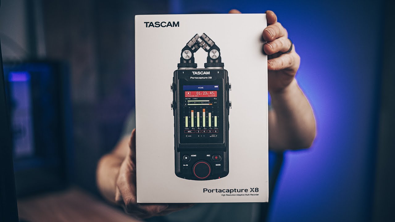 Tascam Portacapture X8 | Overview, App, and Initial Testing