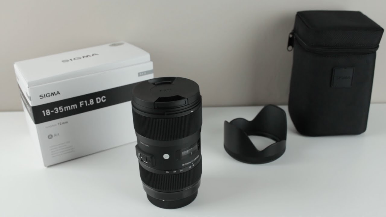 Sigma 18-35mm f/1.8 Art Lens - Unboxing and Overview