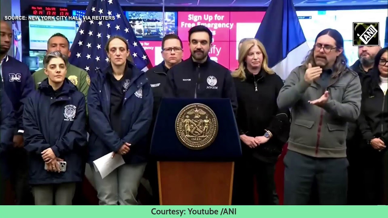 WATCH: NYC Mayor Zohran Mamdani Addresses Press Conference | USA | America | Weather