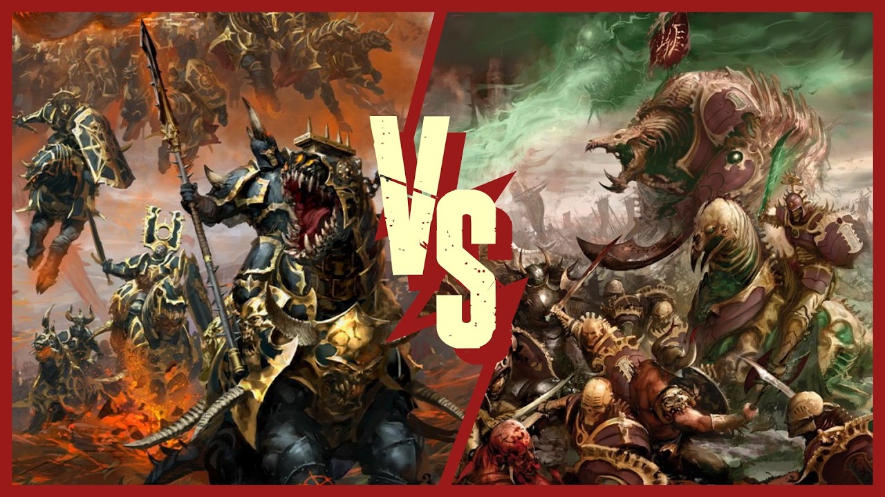 Age of Sigmar Summer Tournament 2026 - Slave to Darkness (Tom) vs Ossiarch Bonereapers (Get)