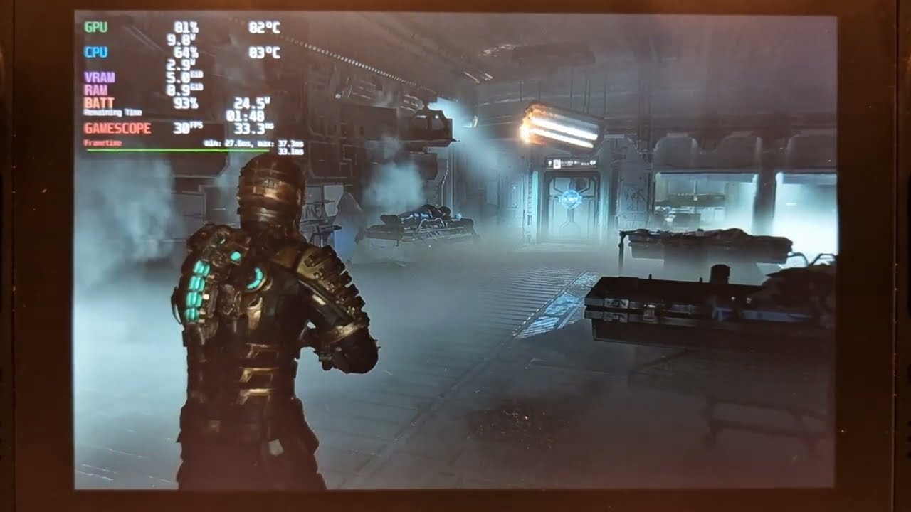Best SteamDeck Settings for DEAD SPACE REMAKE. FIX 30FPS!!! BEST QUALITY!