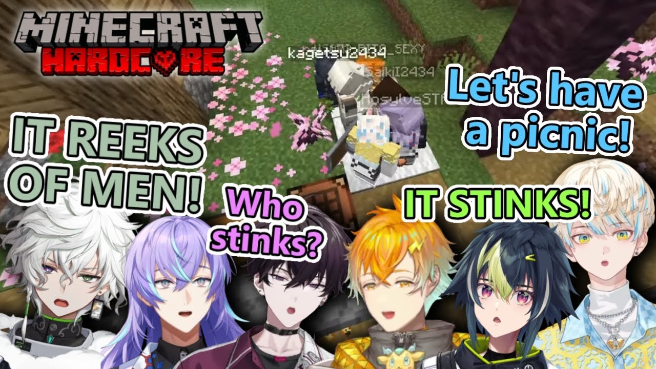 [Eng Sub] HEROES New Year Minecraft Highlights (Mechatu-A/ Nijisanji_JP)