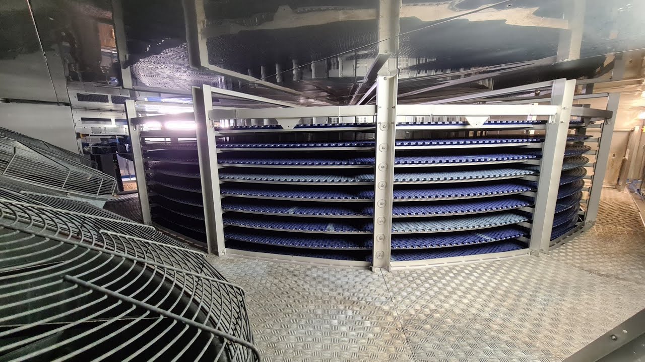 Used spiral freezer Heinen SF 10.7-11-20S