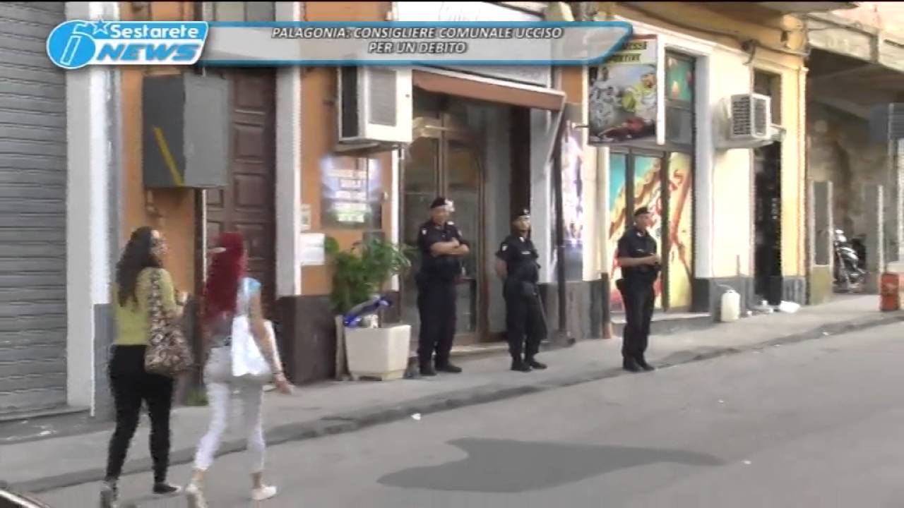 TG LA SESTA PALAGONIA: CONSIGLIERE COMUNALE UCCISO PER UN DEBITO 06 10 2016