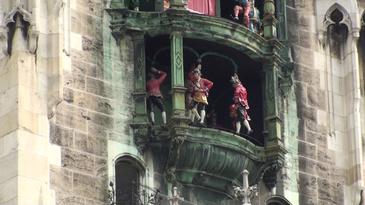 Rathaus-Glockenspiel, Marienplatz, Munich