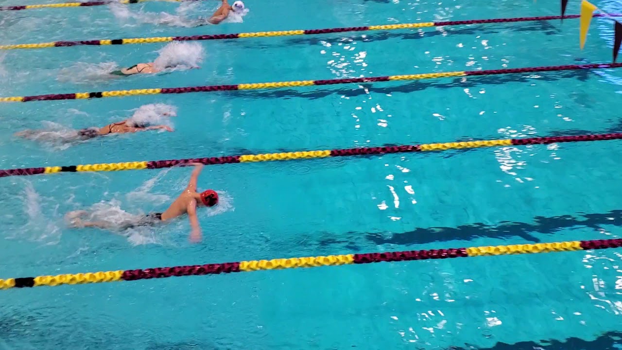 Chilliwack Swim Meet 2019 || 100m Fly || Alan - Lane 7