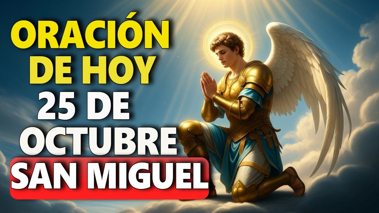 ¡Enséñame el camino, San Miguel! – Oración de hoy para pedir tu guía y protección