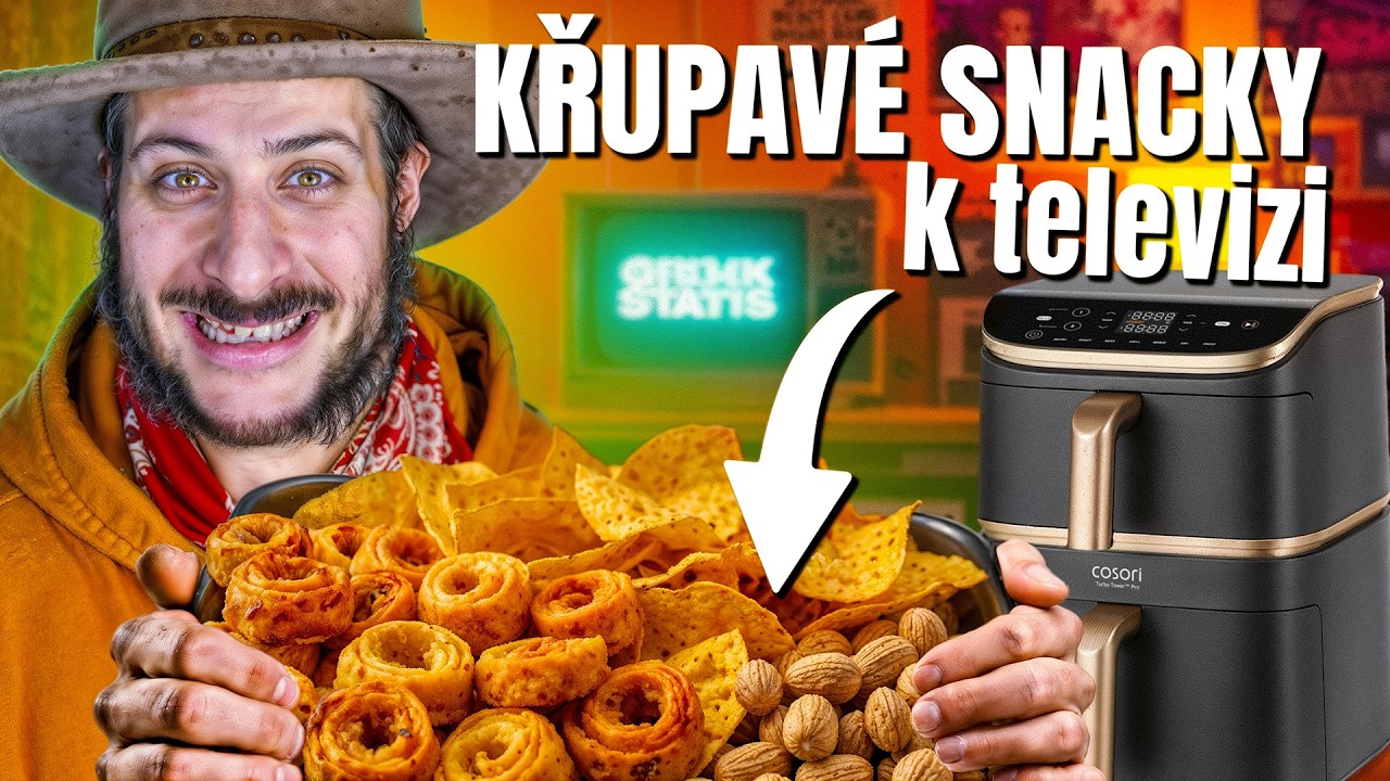 Nejlepší 3 snacky z horkovzdušné fritézy, které musíš zkusit