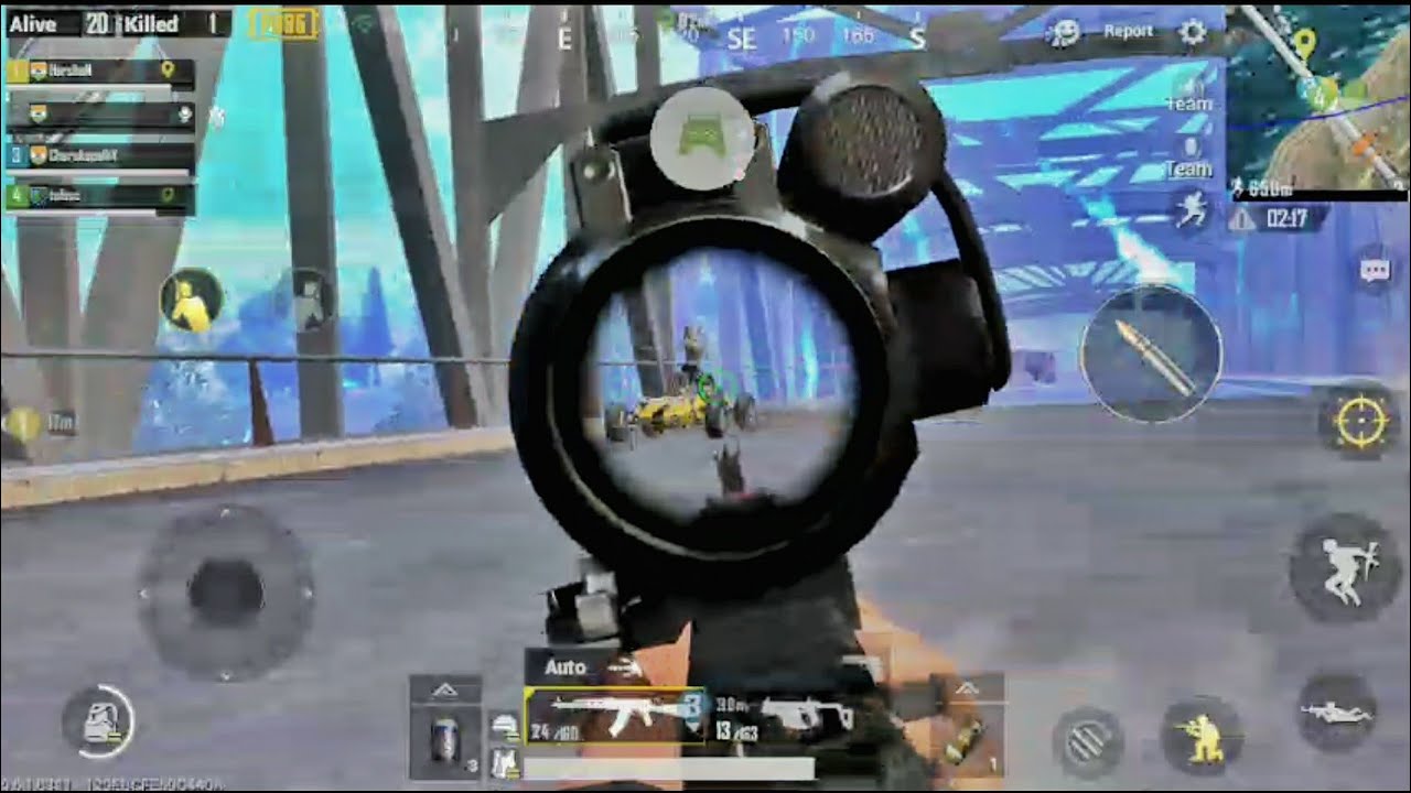 PUBG Mobile Bridge Camping FAIL (all but me died)