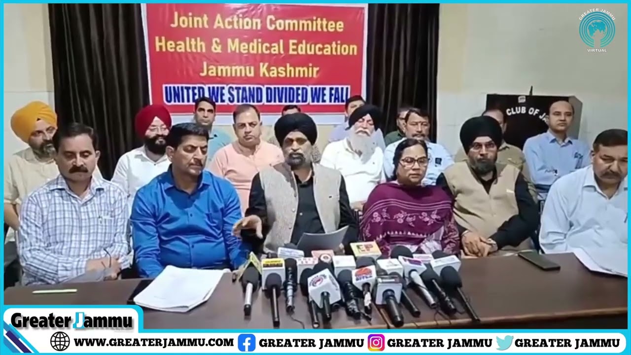 Press Conference by JAC Health & Medical Education