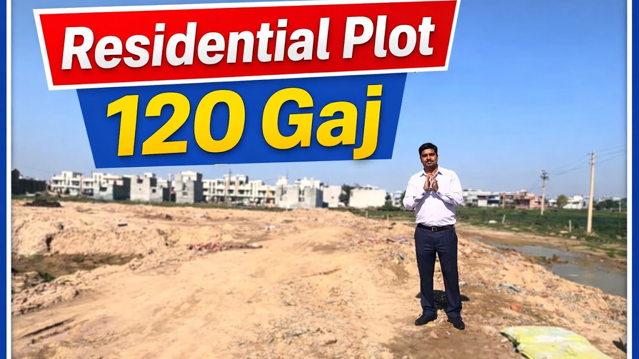 🔥Prime Location Residential Plot For Sale @Sec 123 Adjoining Airport Road Mohali, Near Chandigarh 🏠👌