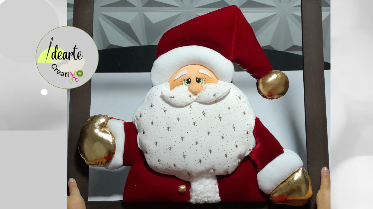 ¿SABIAS ESTA TÉCNICA? Como hacer un CUADRO  NAVIDEÑO con MARCO FLOTANTE.
