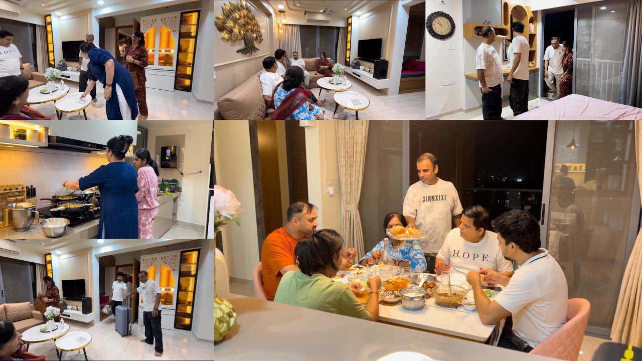 Devar-Devrani Ghar aaye | Made Delicious Guest Menu for Family | Family Meeting & Eating Together🥰