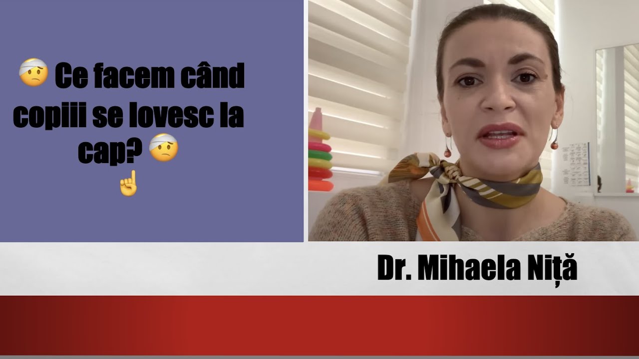 🔥🔥 Ce facem cand copiii se lovesc la cap?