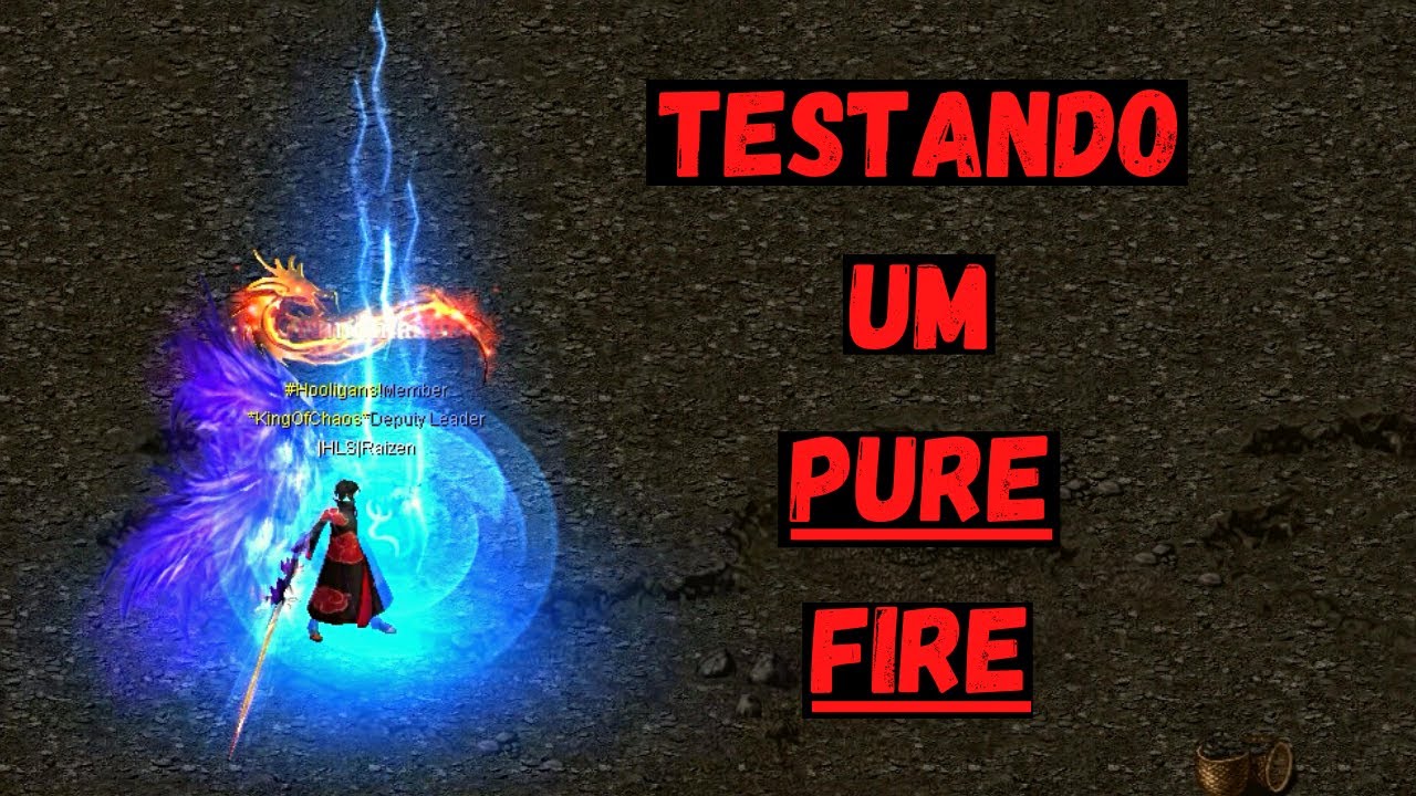 CONQUER ONLINE - Testando um PURE FIRE!
