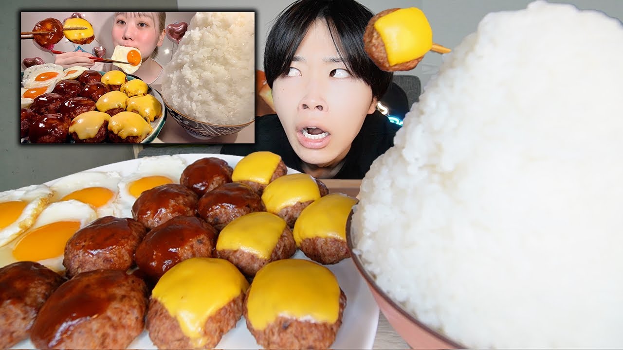 【検証】MIYU ASMRと同じ量のハンバーグ完食できる？できない？