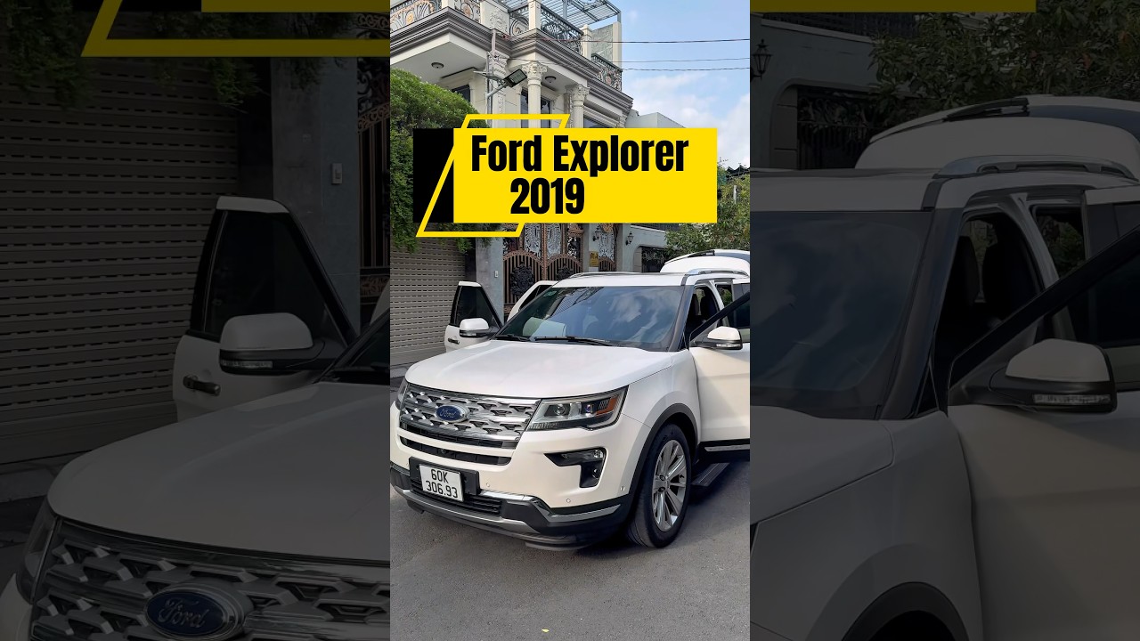 Ford Explorer 2019 m&agrave;u Trắng - Đẳng Cấp, Sang Trọng #benthanhford #fordexplorer #explorer