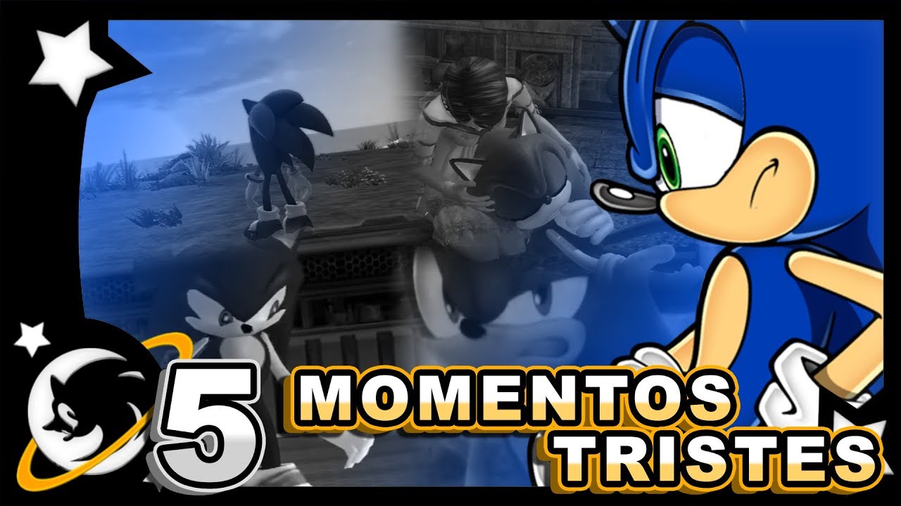 😭5 MOMENTOS TRISTES NA SÉRIE SONIC 😭