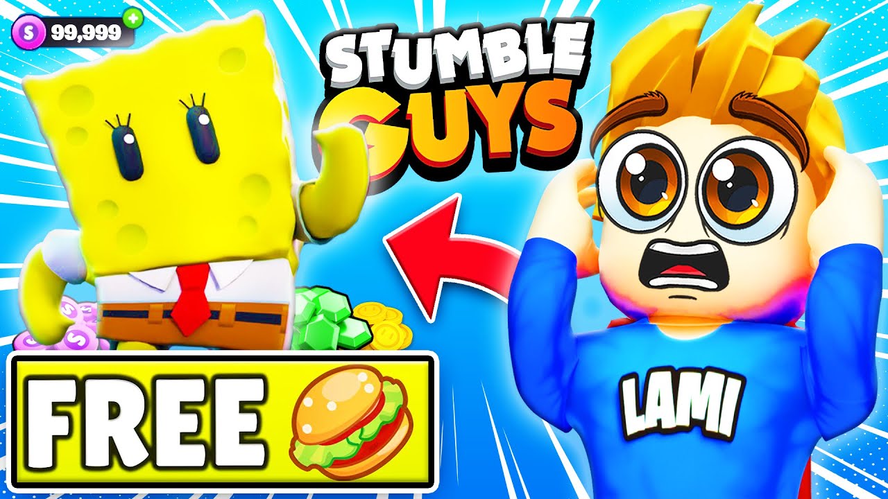LAMI SPIELT das NEUE STUMBLE GUYS UPDATE! (Spongebob)