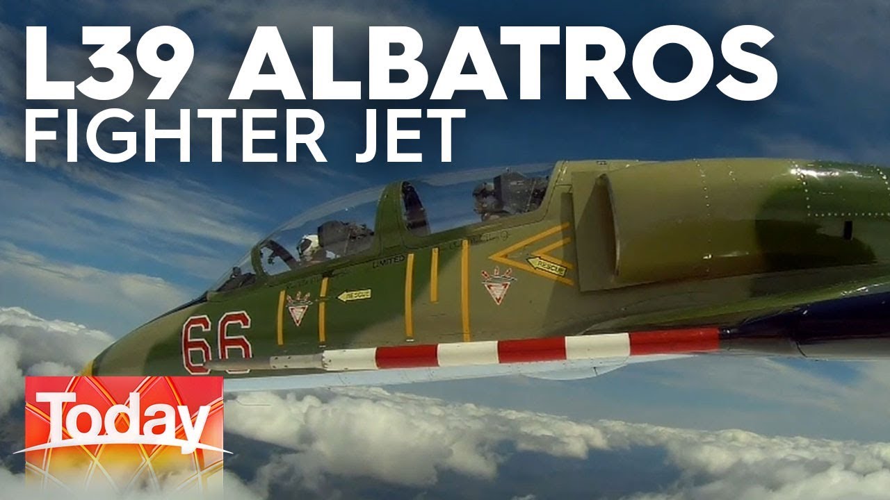 Flying in the L39 Albatros Fighter Jet | TODAY Show Australia