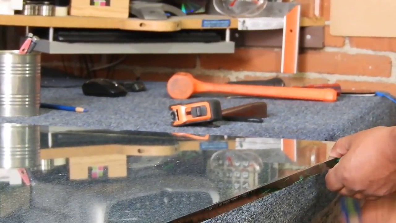COMO CORTAR UN CRISTAL DE 12MM CON BICEL