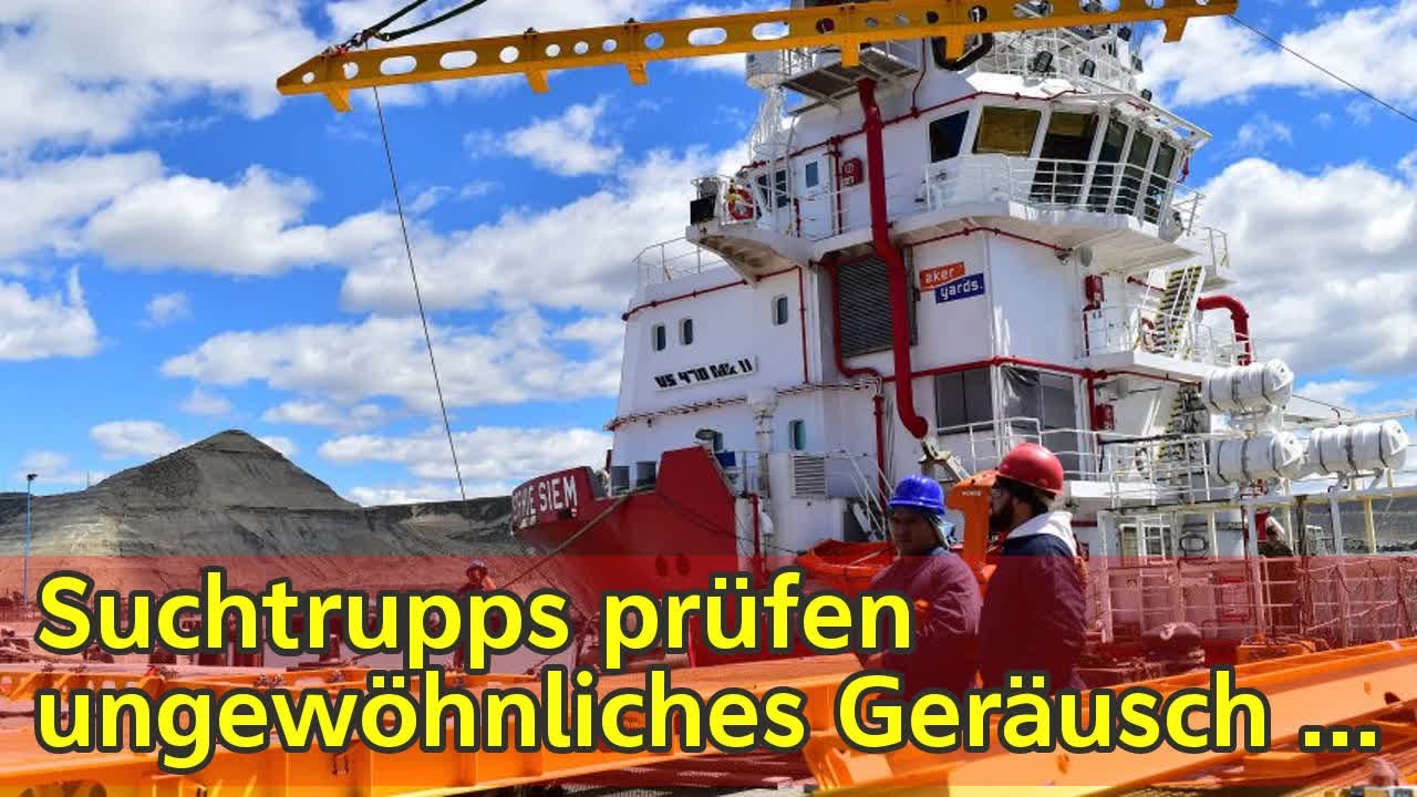 Suchtrupps pr&uuml;fen ungew&ouml;hnliches Ger&auml;usch im Meer
