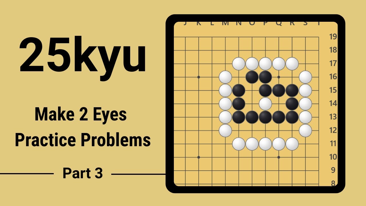 Урок 3, уровень 600, 25 кю. Задачи для практики по построению фигур «Два глаза».