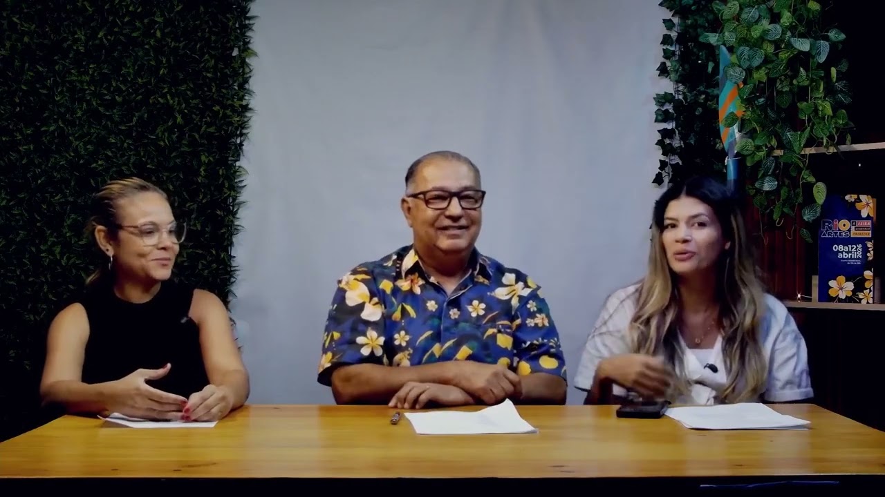 Live de lançamento da 18ª Rio Artes