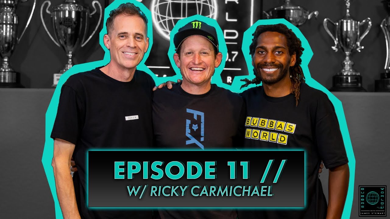 Ricky Carmichael on the mindgames and battles with James & Chad, Suzuki Drama and the sport changing