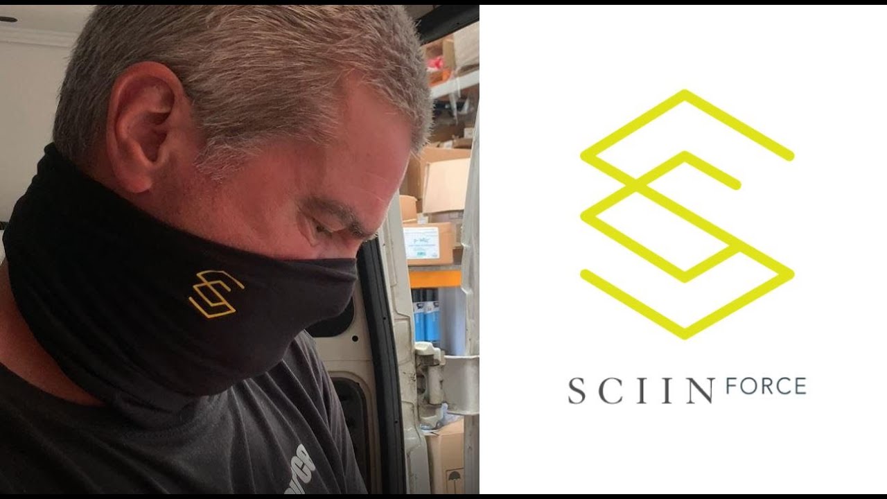 Sciin Force Antiviral Face Mask (Snood)