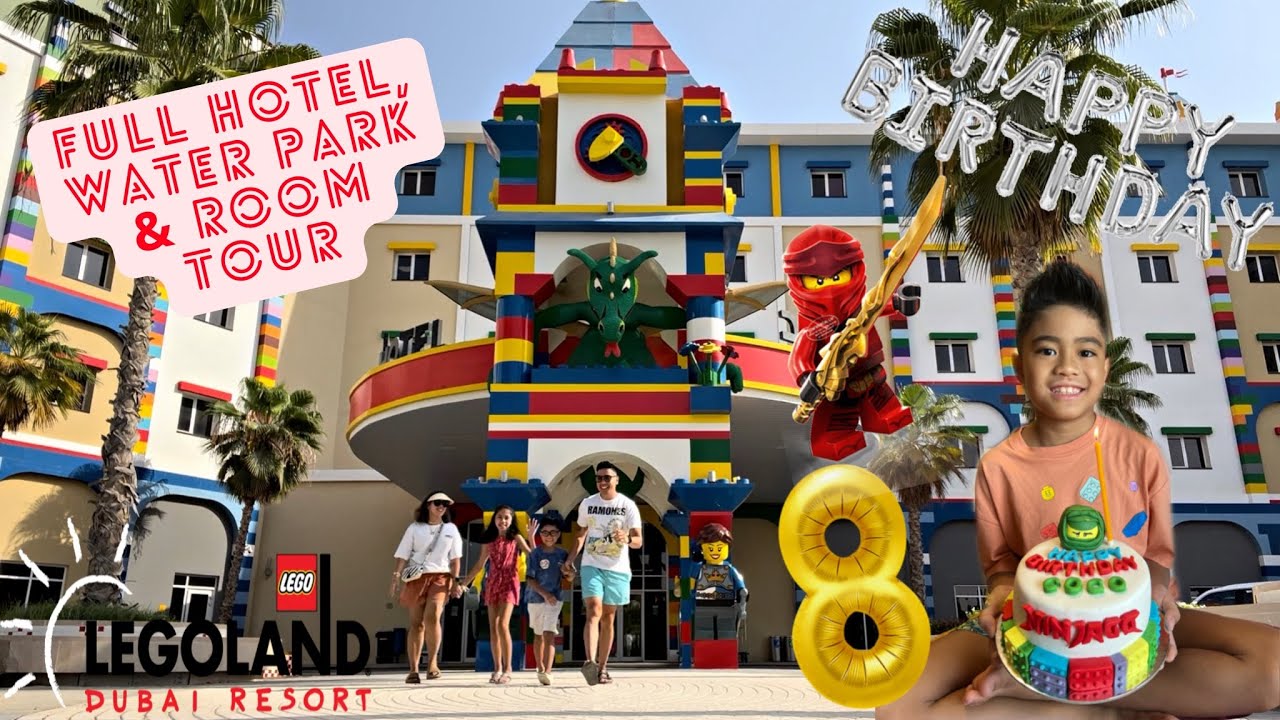 LEGOLAND HOTEL DUBAI 2022 | COCO'S 8TH  BIRTHDAY | Catlea Vlogs