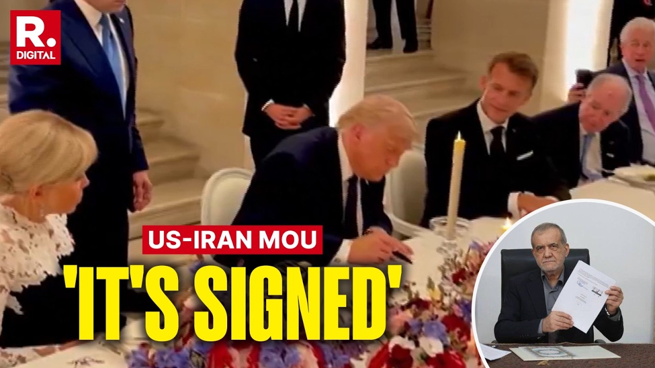 BREAKING: Trump Signs Iran MoU  Hard Copy, Pakistan Takes Credit | G7 Summit | US-Iran War