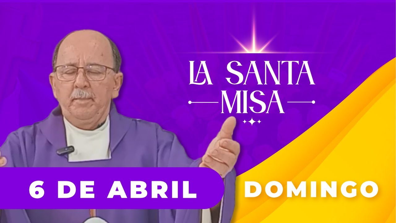 MISA DE HOY, Domingo 6 De Abril De 2025 ✝️ | Misa Cosmovision #misa