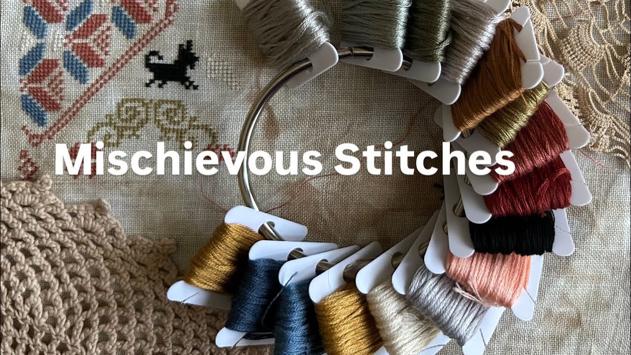 Flosstube - Stitching, Junking and Framing