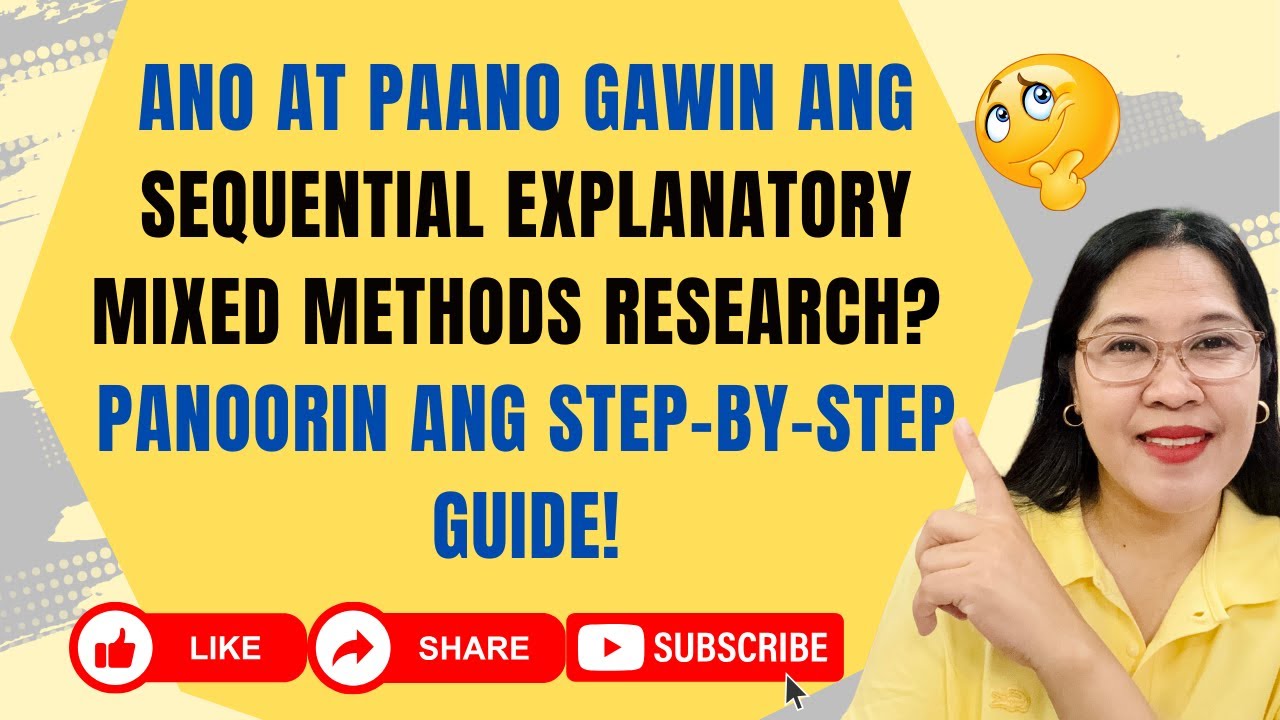 VL80- Doing Explanatory Sequential Mixed Methods Research (Detailed procedure with diagram)