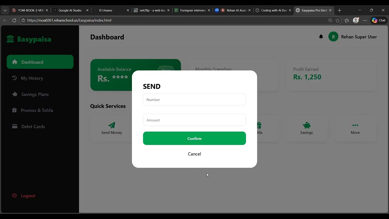 Easypaisa clone