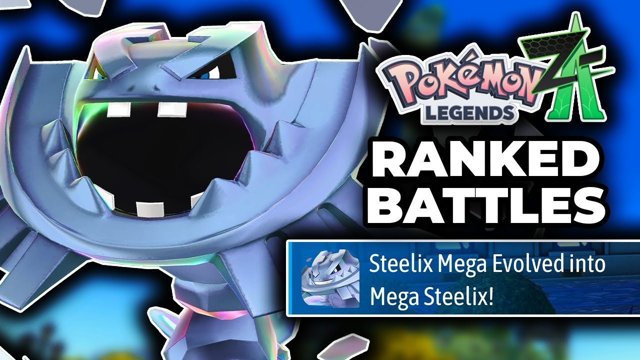 MEGA STEELIX НАКОНЕЦ-ТО может быть хорош в рейтинговых боях... | Pokemon Legends: Z-A Рейтинговые...