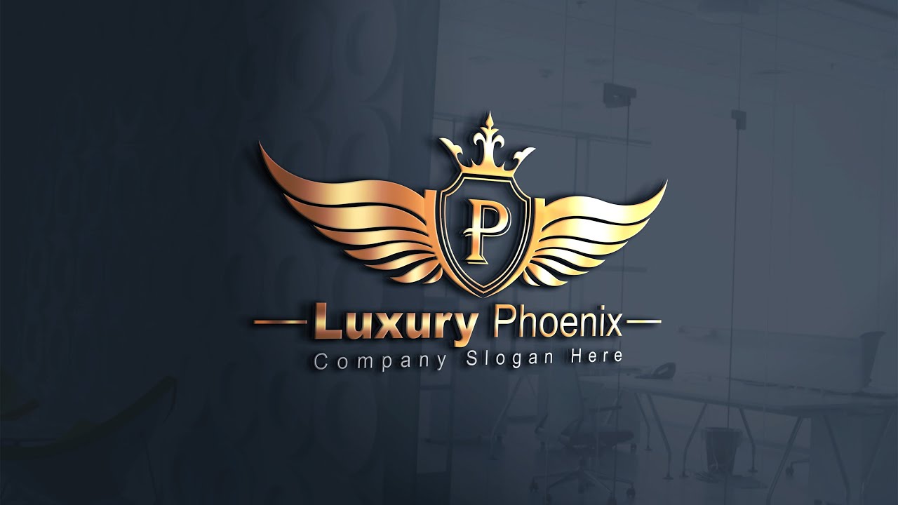 Photoshop Tutorial - Make a Luxury Phoenix Logo