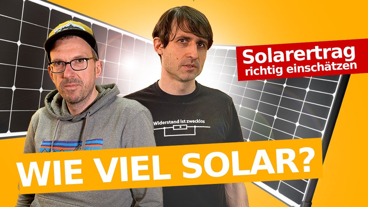 Was kann ich von einem Solarmodul erwarten? 🌞 Solarertrag richtig einschätzen 🐯 tigerexped Know-how