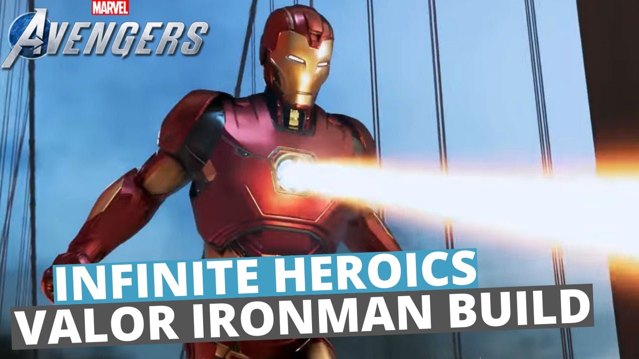 INFINITE HEROICS VALOR IRONMAN | BEST IRONMAN BUILD | MARVELS AVENGERS