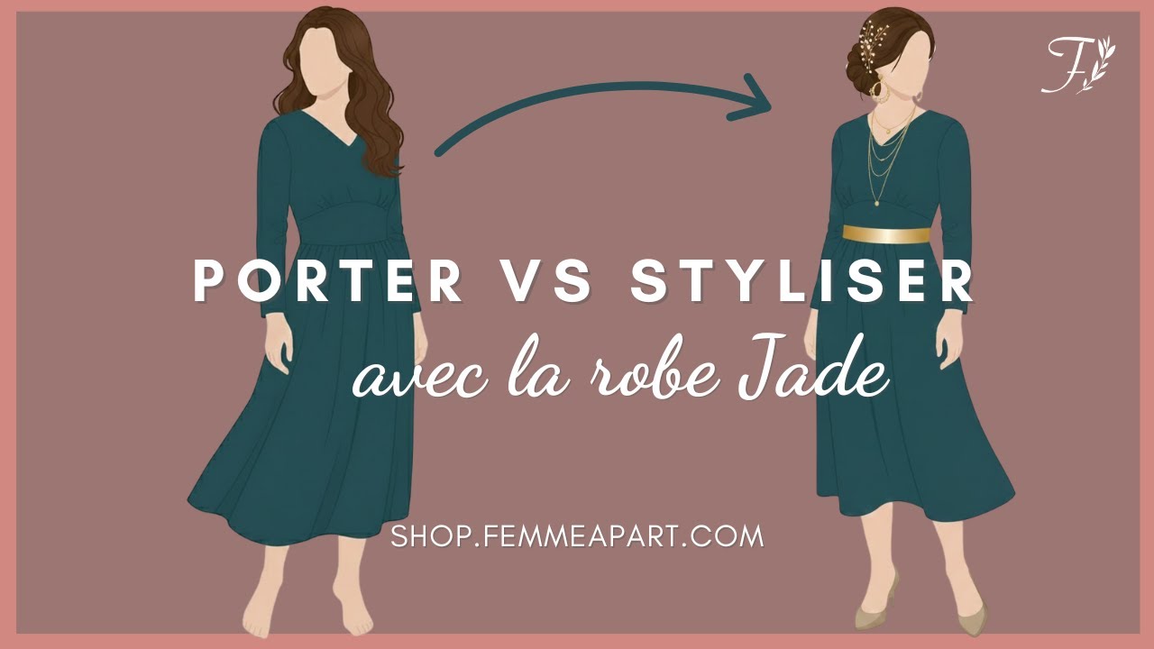 De “simple” à “waouh” : styliser une robe en un clin d’œil 💃