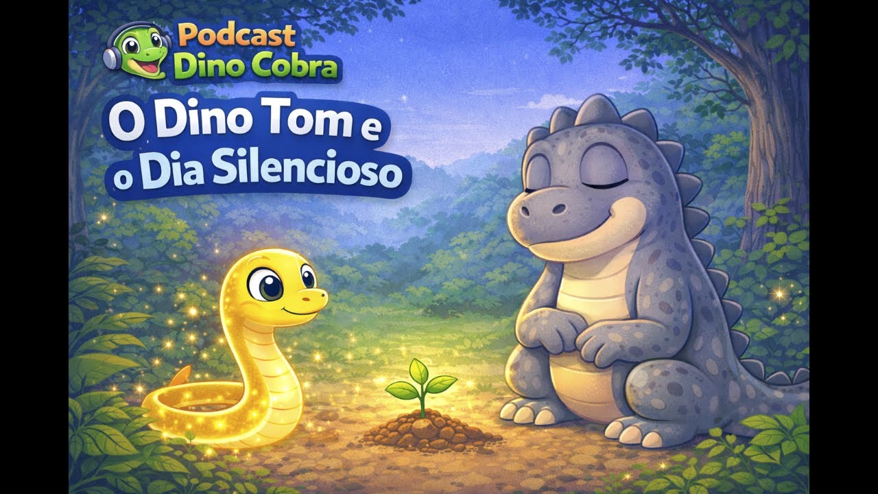 Podcast Dino Cobra - O Dino Tom e o Dia Silencioso