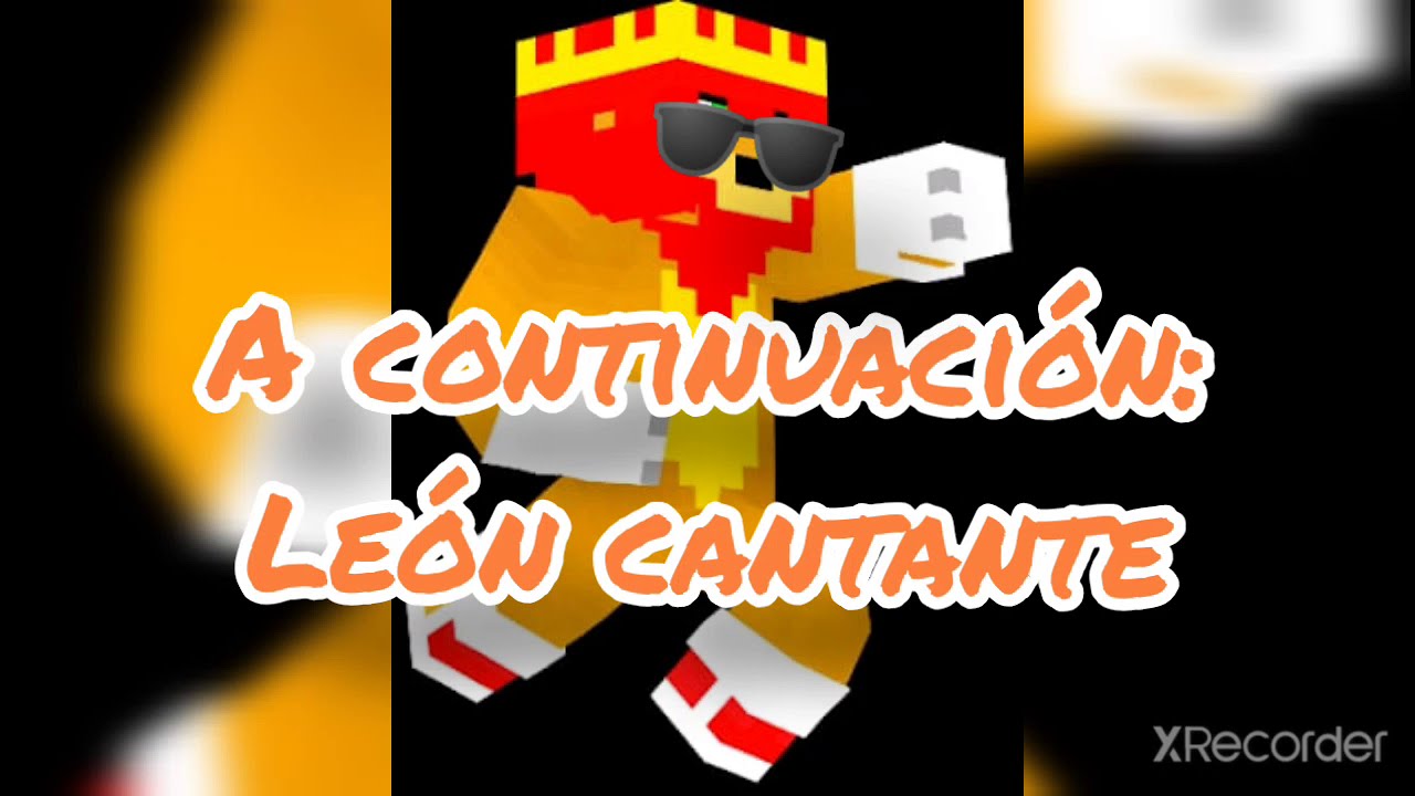 leon picaron le canta en Guitarra a León picaron.exe en Mundo León 🦁🎸🎤