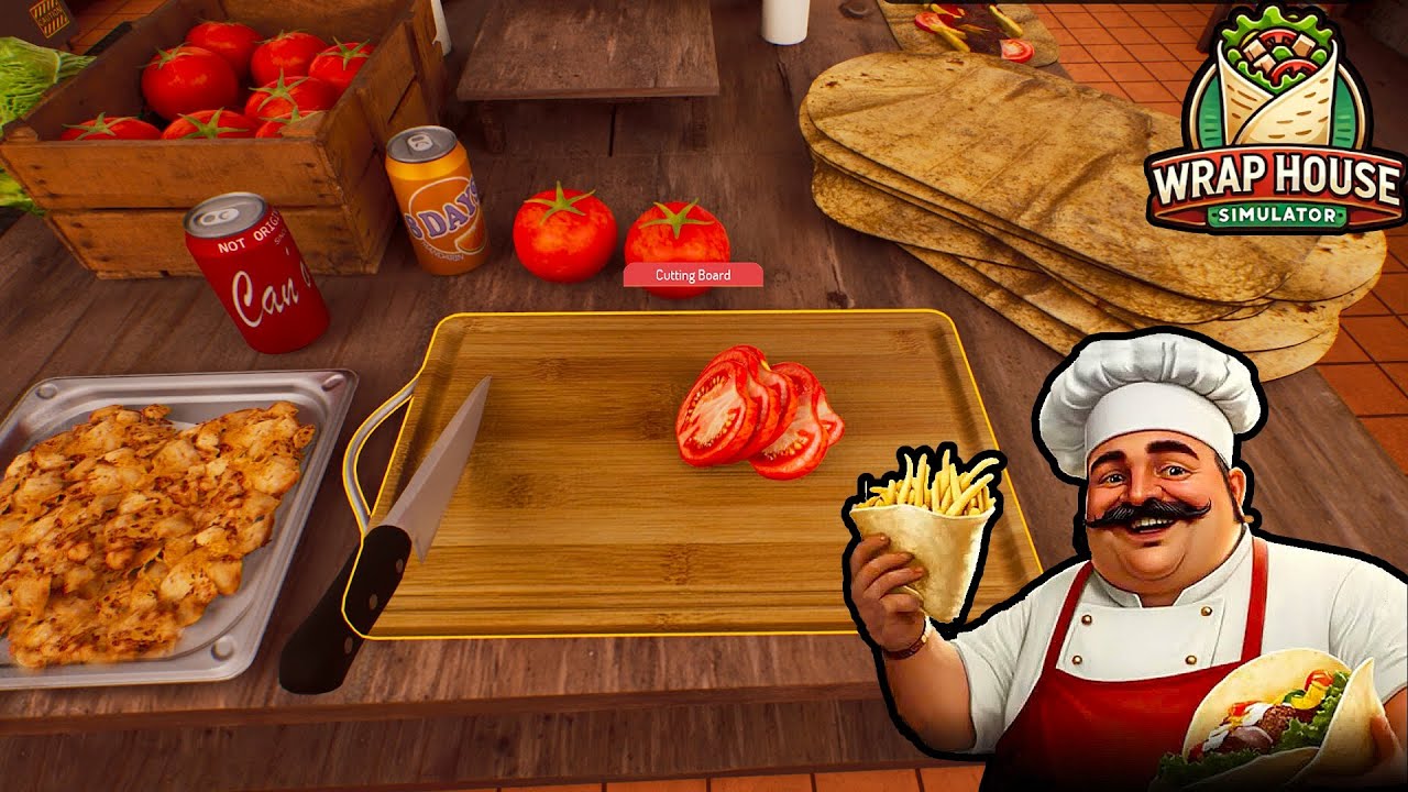 WRAP HOUSE SIMULATOR🌯 - Full Gameplay Walkthrough (No Commentary)