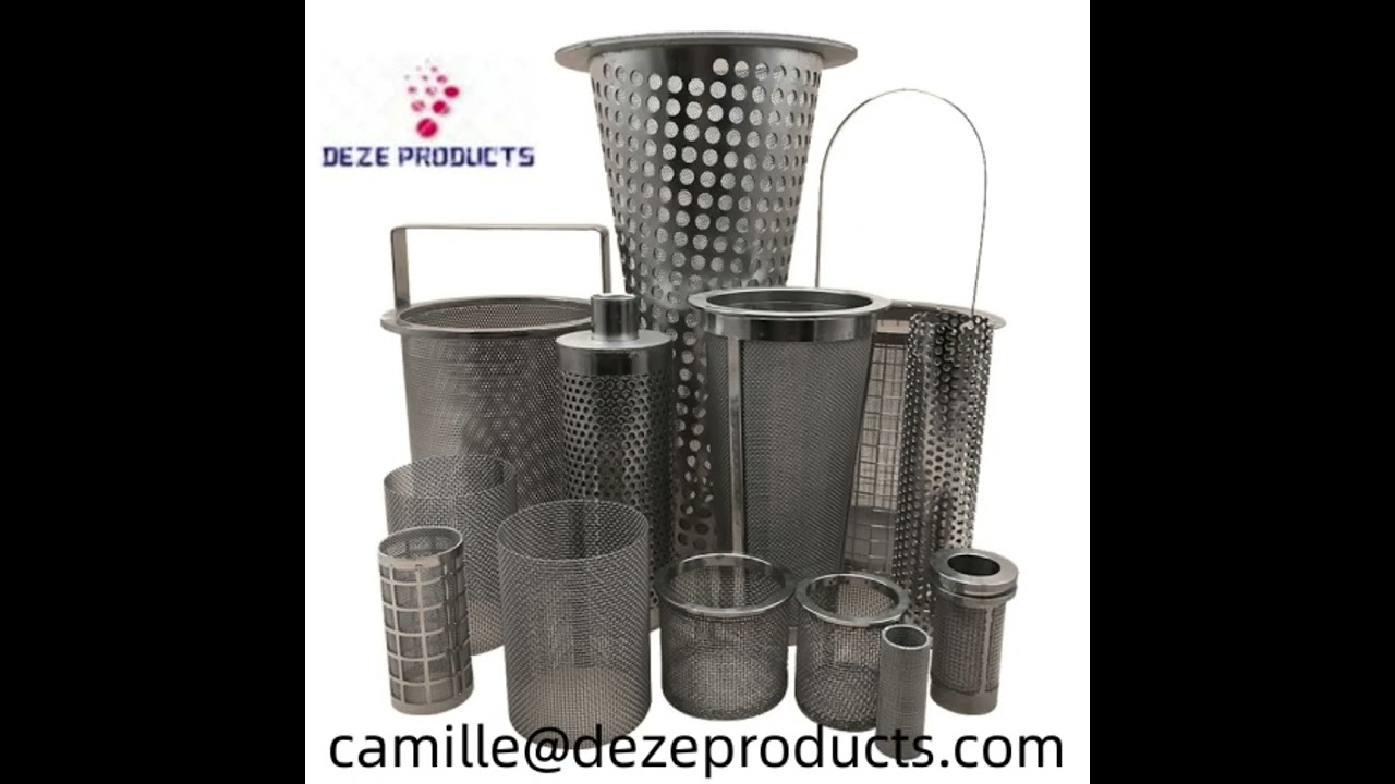 Perforated filters