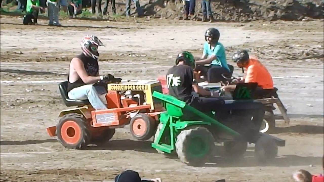 Garden Tractor Demolition Derby