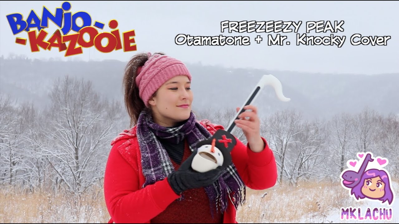 Banjo-Kazooie: Freezeezy Peak  - Otamatone + Mr. Knocky Cover || mklachu