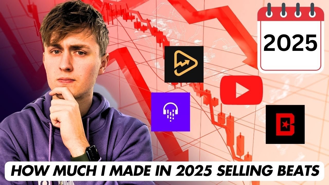 Сколько я заработал, продавая биты в 2025 году — не очень много...